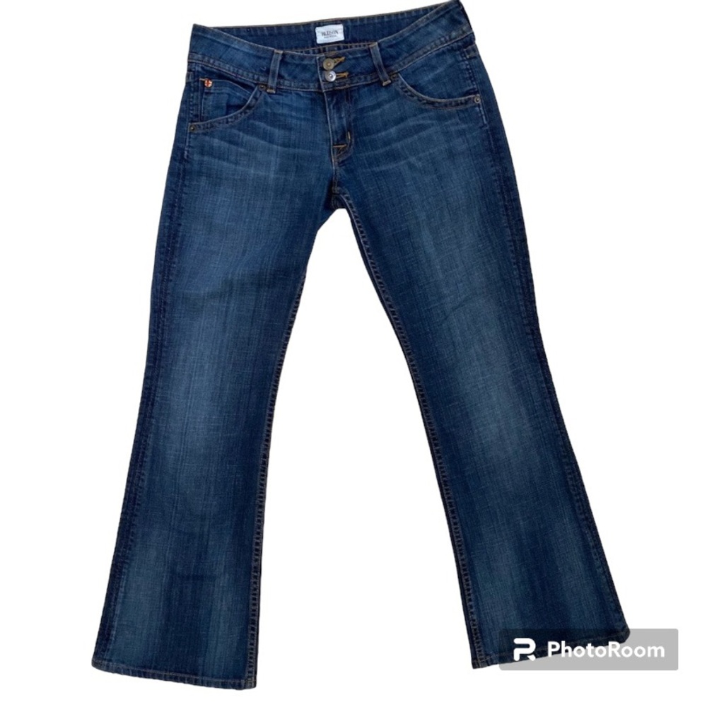 Hudson Blue Wash Denim Blue Jeans Bootcut Size 28